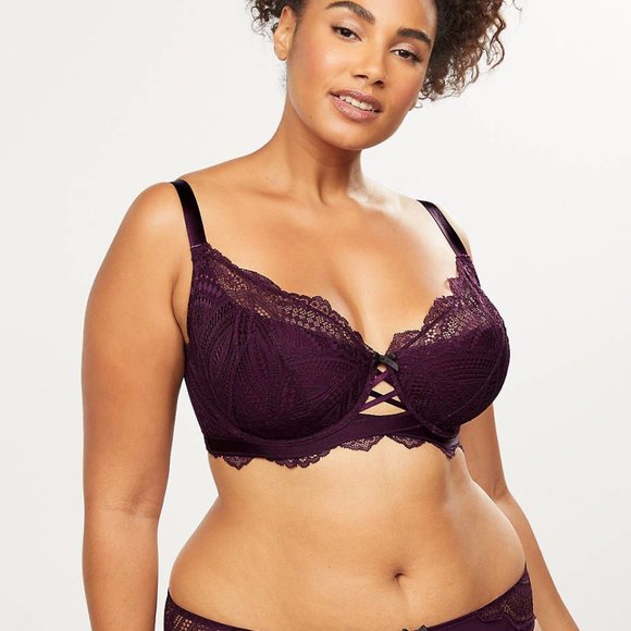 Cacique Other - CACIQUE lightly lined french balconette BRA 34A